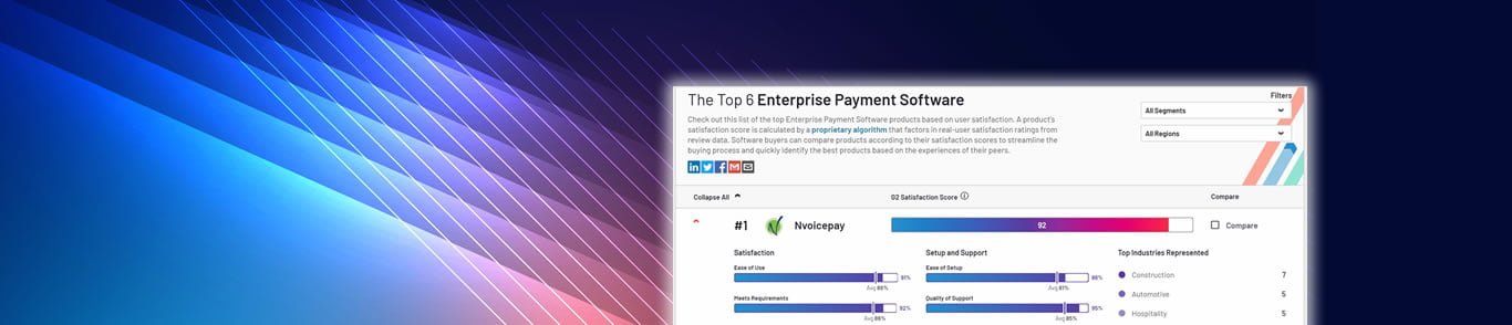 The Top 6 Enterprise Payment Software